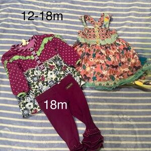Matilda Jane bundle size 12-18m